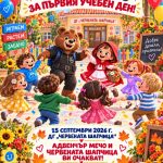 ПОКАНА ЗА ЕДИН СПЕЦИАЛЕН ПЪРВИ УЧЕБЕН ДЕН!